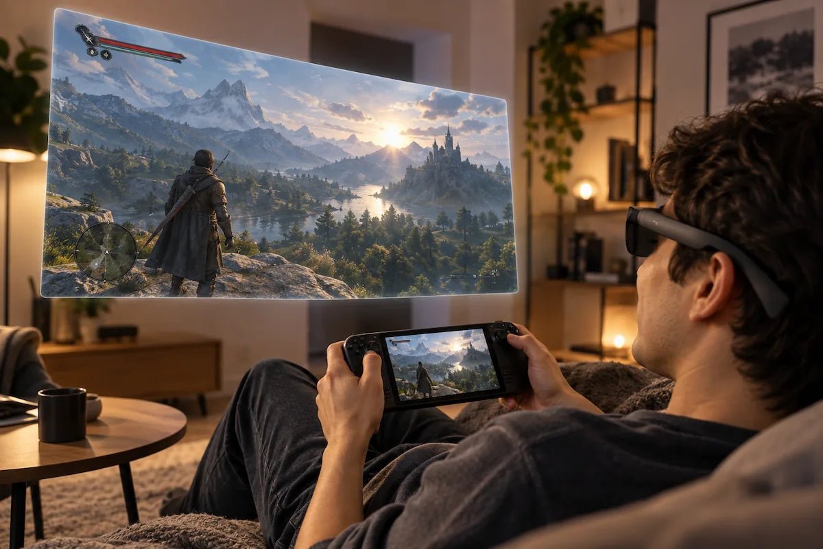 Best Steam Deck AR Glasses: 2026’s Picks for Giant-Screen Gaming - RayNeo