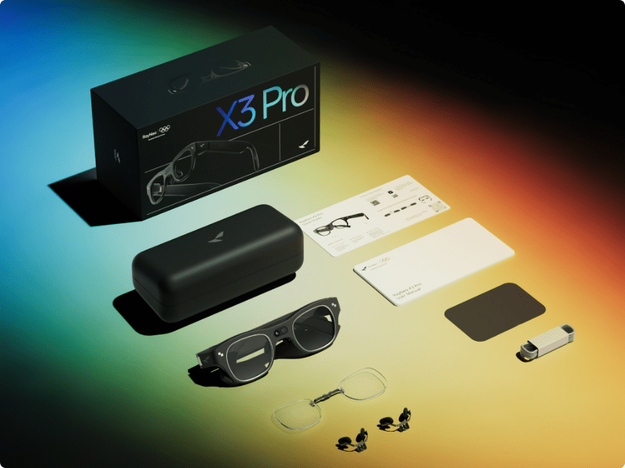 RayNeo X3 Pro AI+AR Glasses - RayNeo
