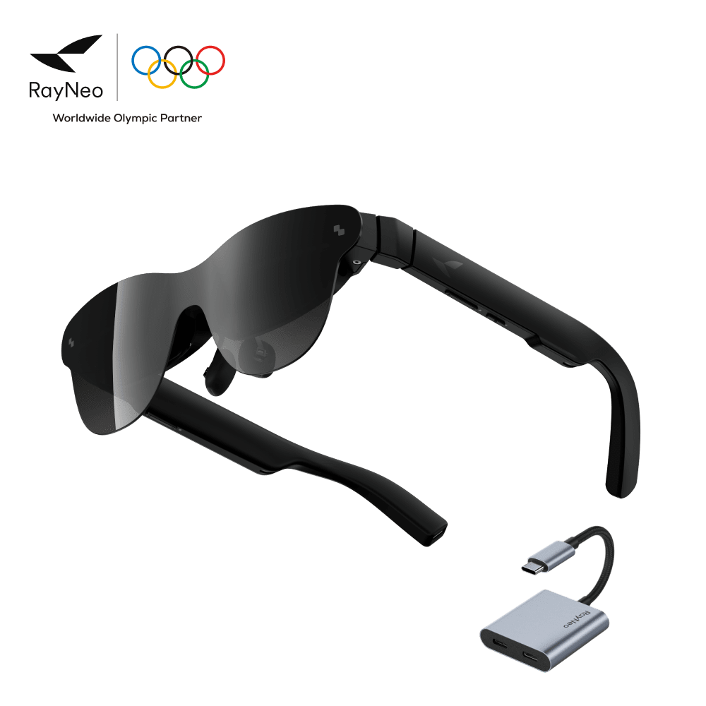 Instant Big - Screen Setup: RayNeo Air 4 Pro + USB - C Bundle - RayNeo