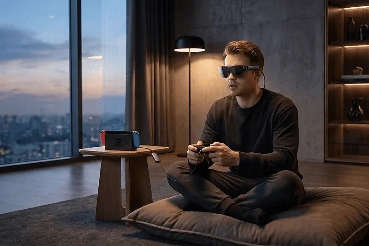 Connecting RayNeo AR Glasses to Xbox, PlayStation, and Steam Deck: The HDMI Adapter Explained - RayNeo