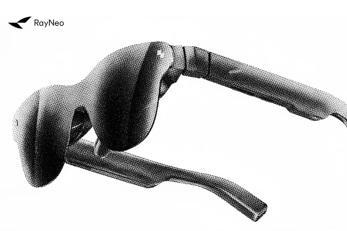 RayNeo Air 3s Pro Fit and Weight Distribution: 9-Level Temple and 3-Level Nose Pad Adjustment - RayNeo