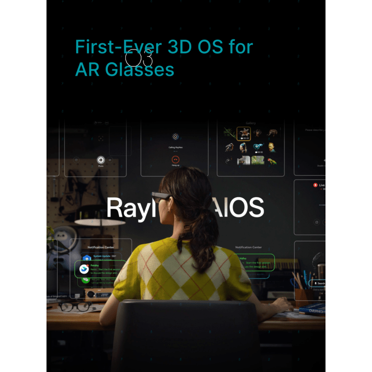 RayNeo X3 Pro AI-Powered Smart Glasses - Best Smart Glasses with Camera ...