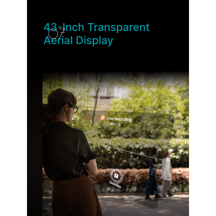 RayNeo X3 Pro AI+AR Smart Glasses - RayNeo