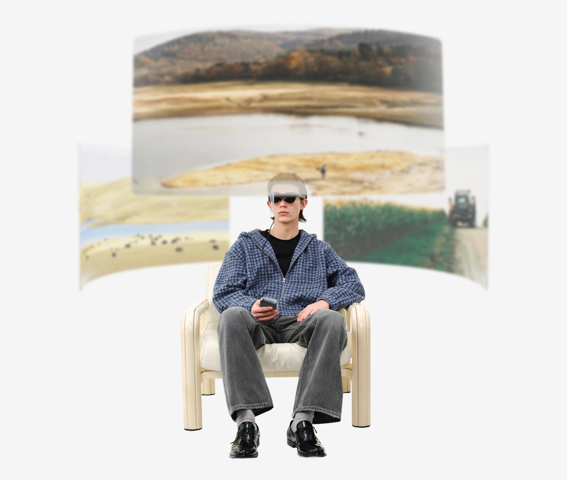 משקפיים חכמים RayNeo Air 4 Pro מבית TCL