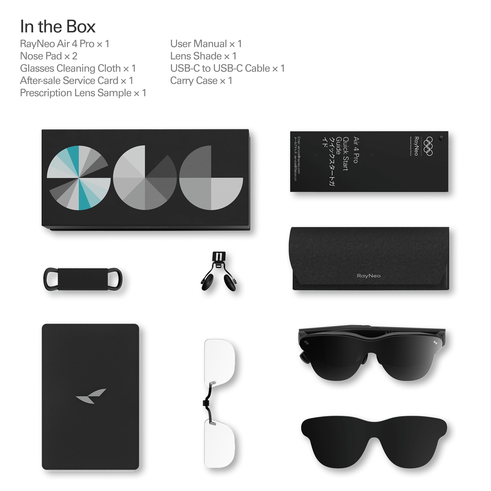 RayNeo Air 4 Pro AR Smart Glasses - Best AR Glasses 2026 RayNeo Air 4 Pro AR Smart Glasses - Best AR Glasses 2026