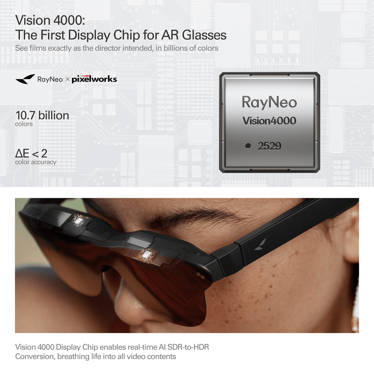 RayNeo Air 4 Pro AR Smart Glasses - RayNeo