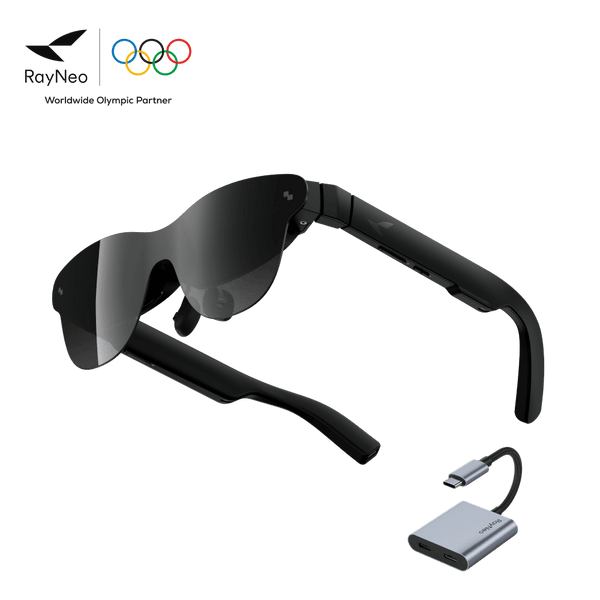 Instant Big - Screen Setup: RayNeo Air 4 Pro + USB - C Bundle - RayNeo