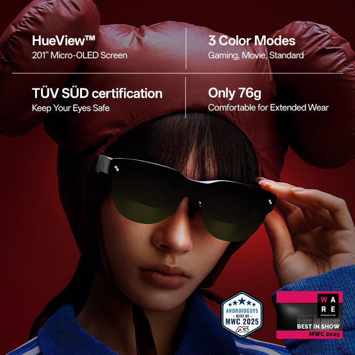 screen goggles RayNeo Air 3s Video Glasses